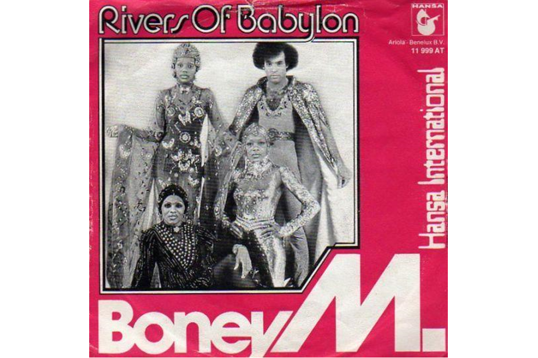 Flitsfeitje Boney M van Rivers of Babylon