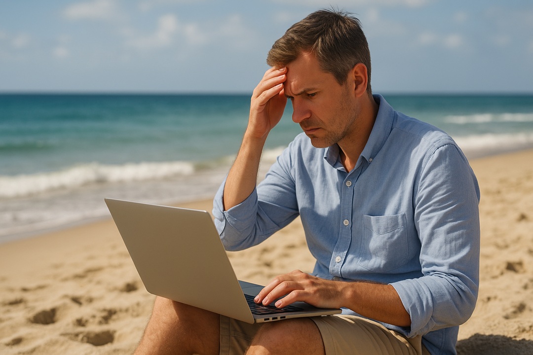 1 op 3 Brabanders kan werk niet loslaten tijdens vakantie