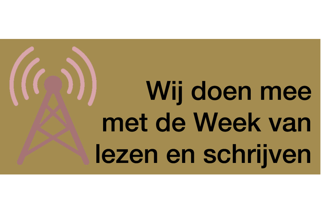 Rivierenland Radio doet mee met de Week van lezen en schrijven!