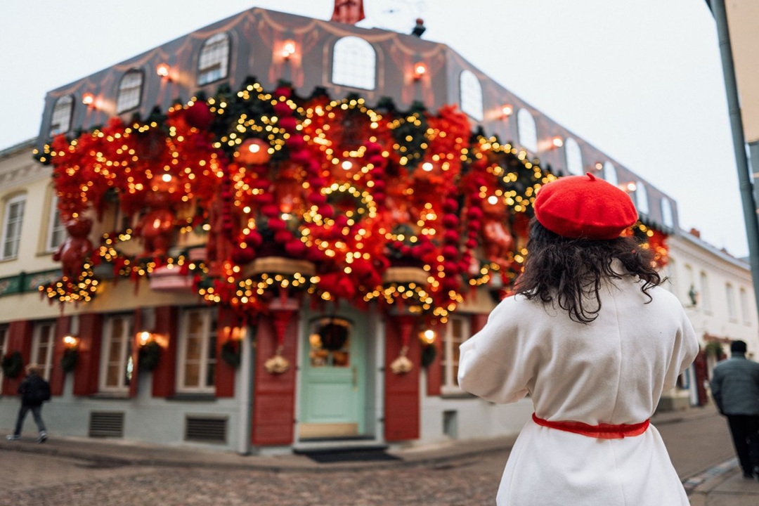 Vier vroeg Vilnius Kerst voor Kerst