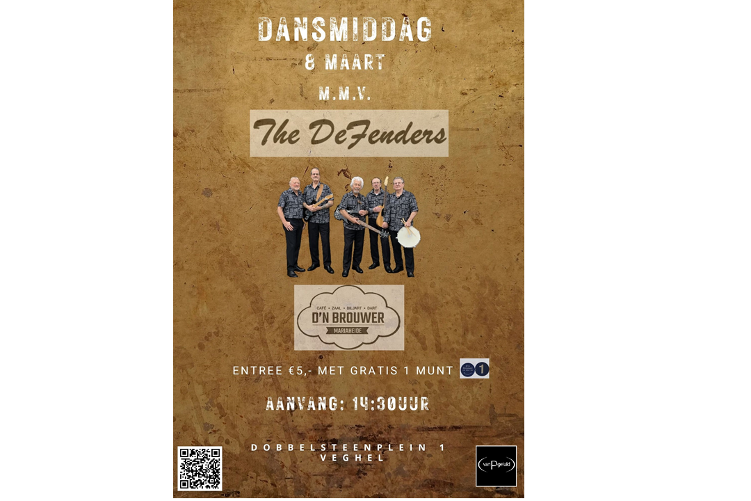 The Defenders Café Zaal D’n Brouwer