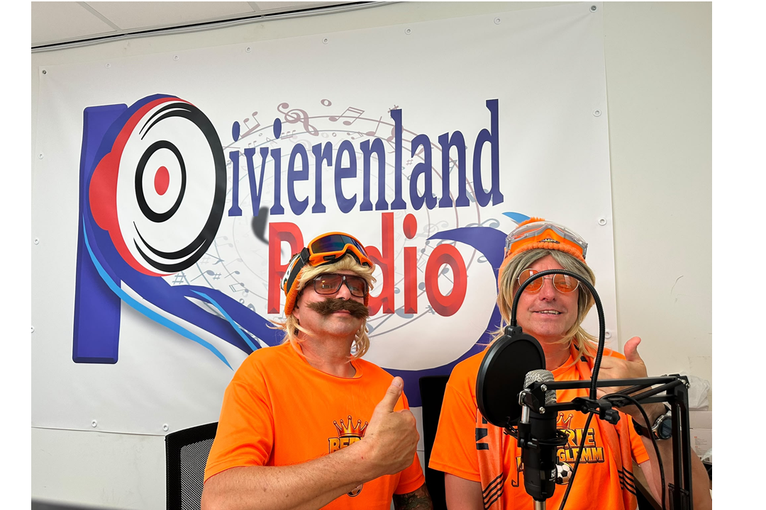 Berti Bodenbauer en Harrie Hinterglemm te gast in Spitslicht op Rivierenland Radio