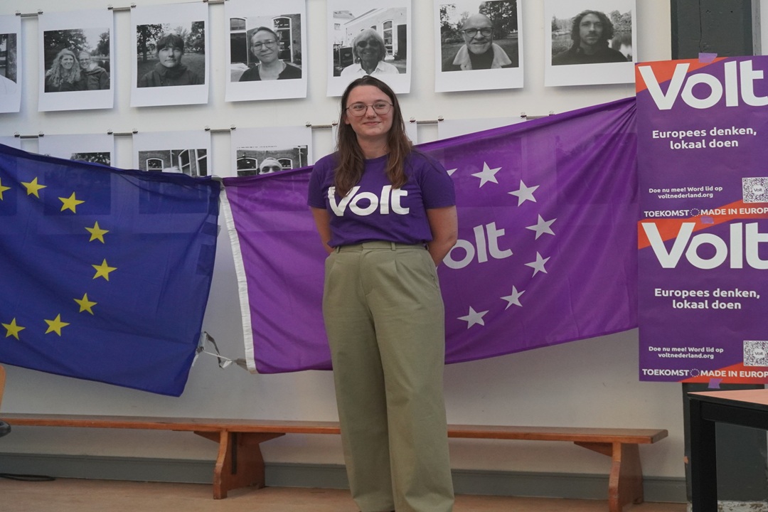 Vera Buijs gekozen als lijsttrekker Volt Gelderland