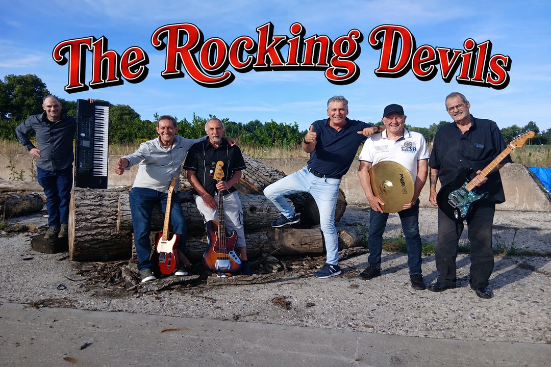 Optreden try out The Rocking Devils zondag 9 Augustus en zondag 25 oktober.