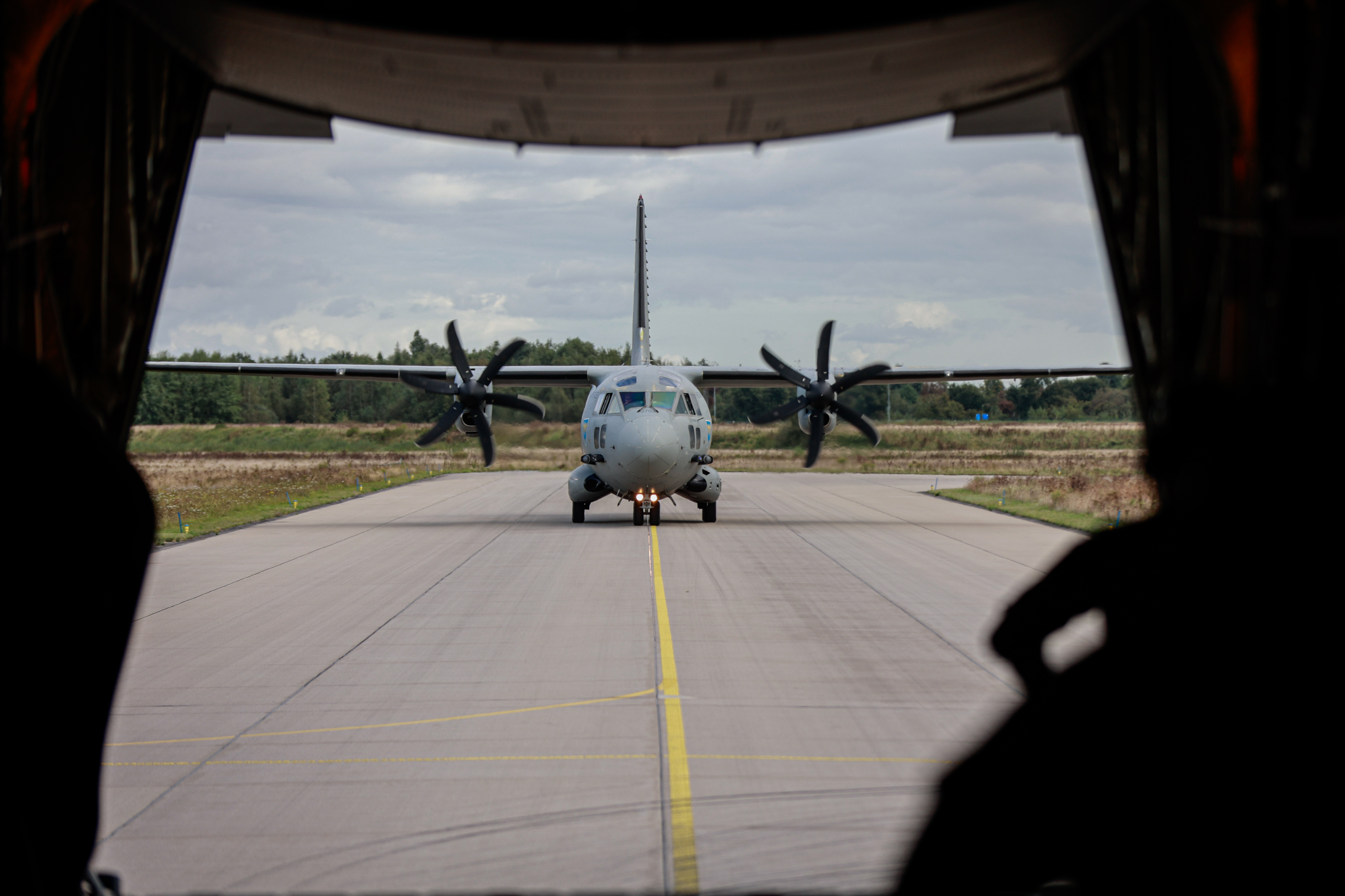Internationale militaire oefening Falcon Leap bij Eindhoven